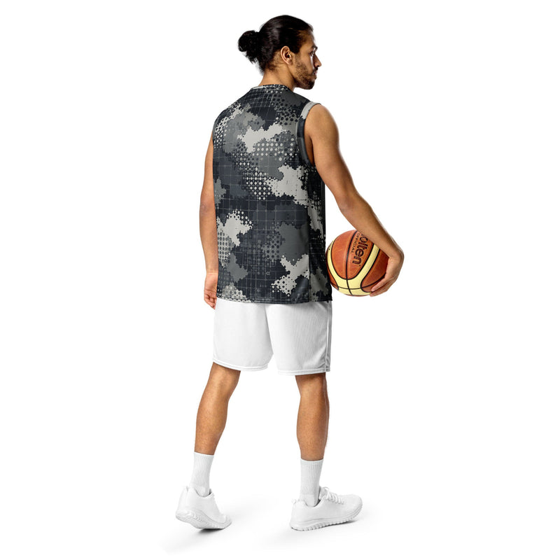 Gridveil Phantom Urban CAMO Unisex Basketball Jersey