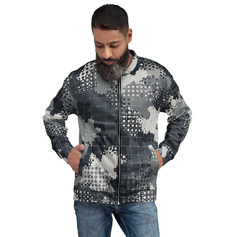 Gridveil Phantom Urban CAMO Unisex Bomber Jacket