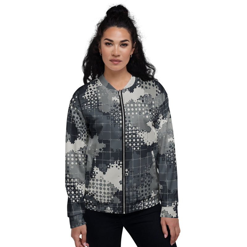 Gridveil Phantom Urban CAMO Unisex Bomber Jacket