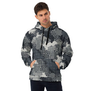 Gridveil Phantom Urban CAMO Unisex Hoodie - 2XS
