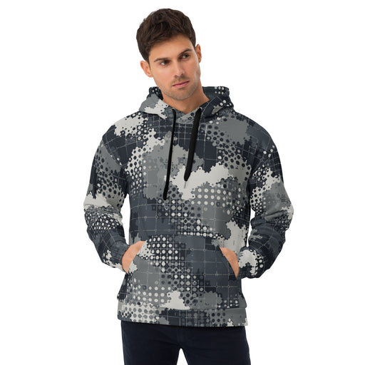 Gridveil Phantom Urban CAMO Unisex Hoodie - 2XS