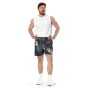 Gridveil Phantom Urban CAMO Unisex Mesh Shorts