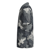 Gridveil Phantom Urban CAMO Unisex Short-Sleeve Button Shirt - Button-Up