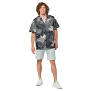 Gridveil Phantom Urban CAMO Unisex Short-Sleeve Button Shirt - Button-Up