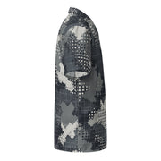 Gridveil Phantom Urban CAMO Unisex Short-Sleeve Button Shirt - Button-Up