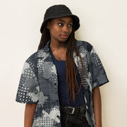 Gridveil Phantom Urban CAMO Unisex Short-Sleeve Button Shirt - Button-Up