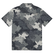 Gridveil Phantom Urban CAMO Unisex Short-Sleeve Button Shirt - Button-Up