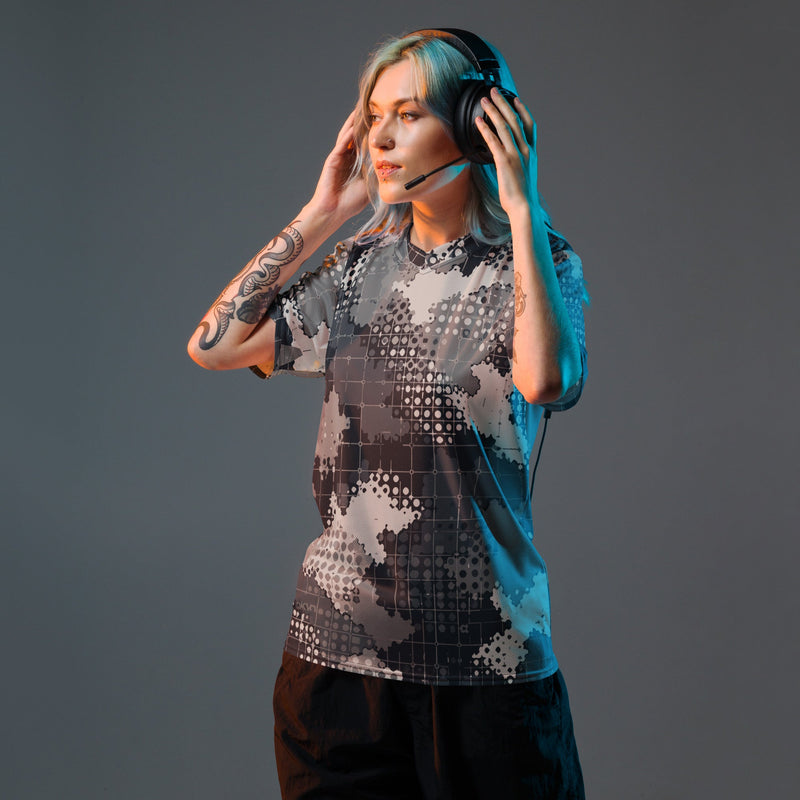 Gridveil Phantom Urban CAMO Unisex Sports Jersey