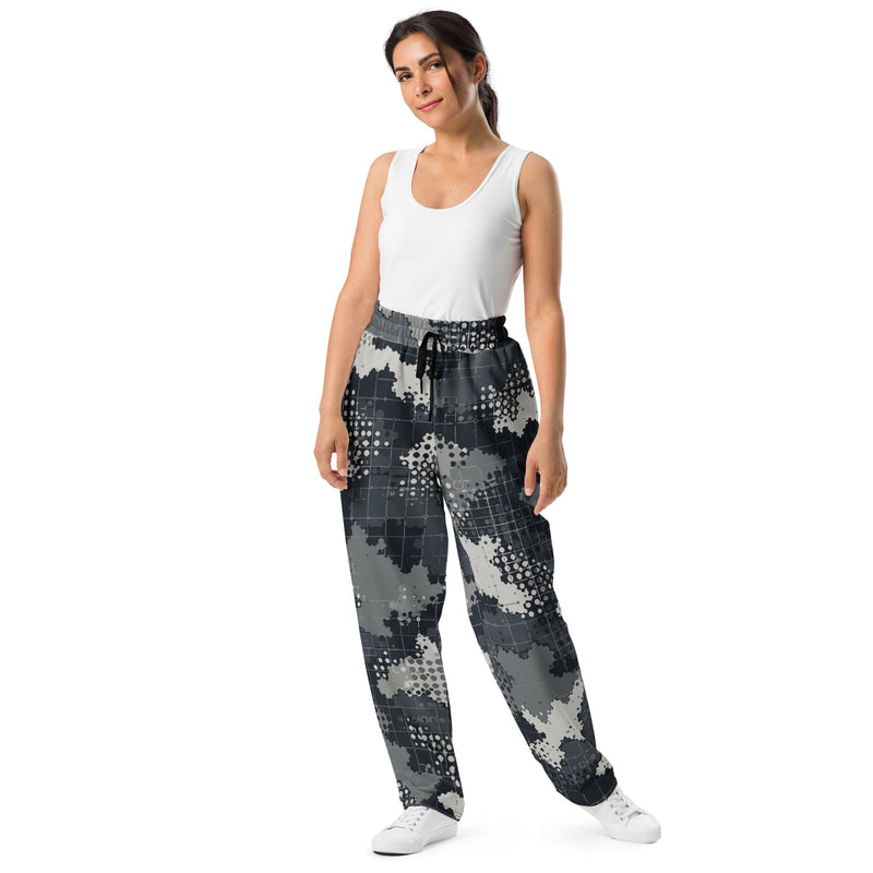 Gridveil Phantom Urban CAMO Unisex Wide-Leg Joggers