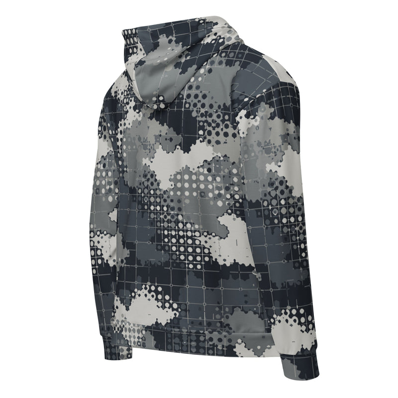 Gridveil Phantom Urban CAMO Unisex Zip Hoodie