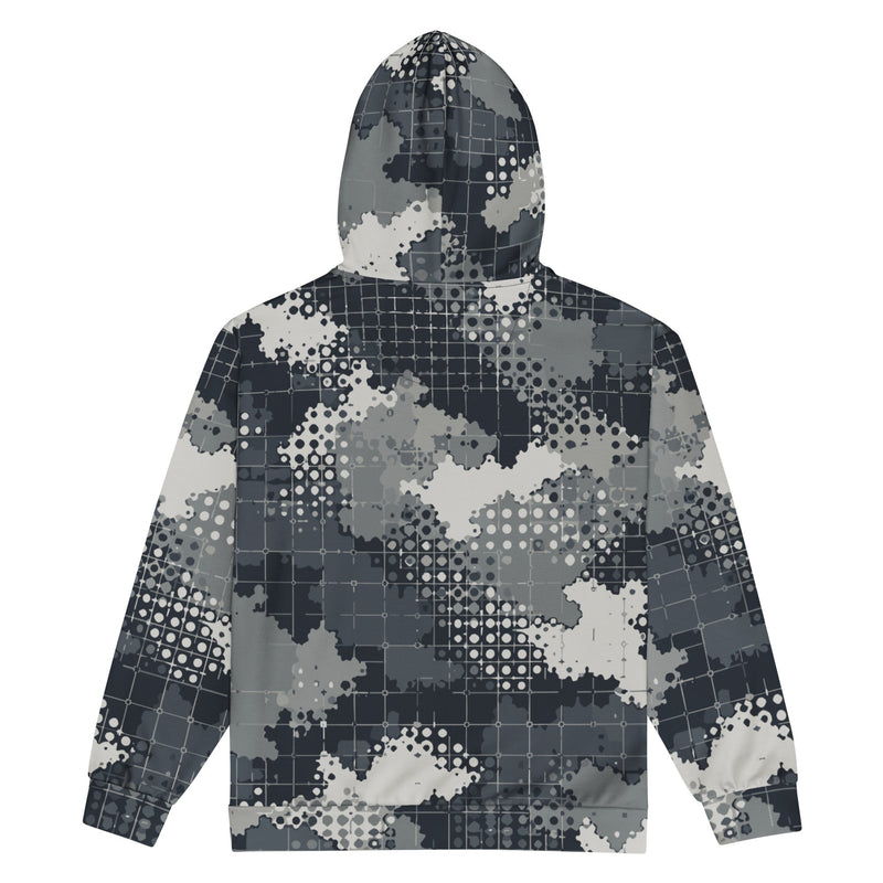 Gridveil Phantom Urban CAMO Unisex Zip Hoodie