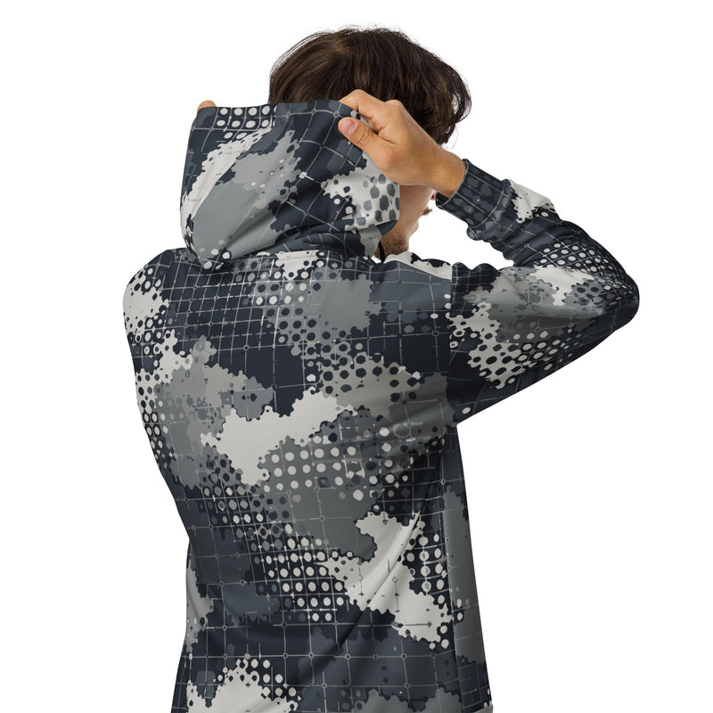 Gridveil Phantom Urban CAMO Unisex Zip Hoodie