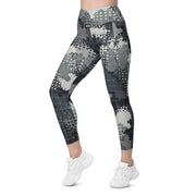 Gridveil Phantom Urban CAMO Womens Leggings with Pockets - Women