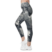 Gridveil Phantom Urban CAMO Womens Leggings with Pockets - Women