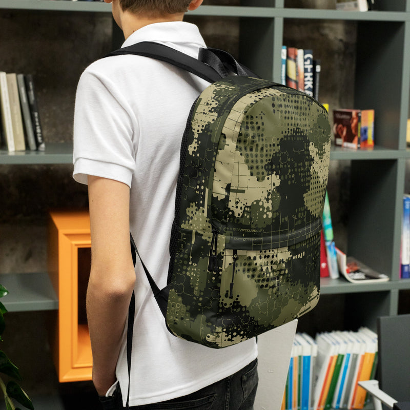Gridveil Sentinel Olive CAMO Backpack - Bag