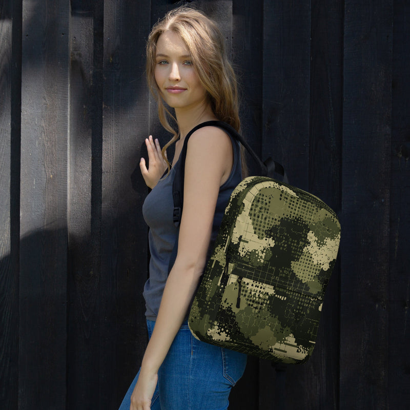 Gridveil Sentinel Olive CAMO Backpack - Bag