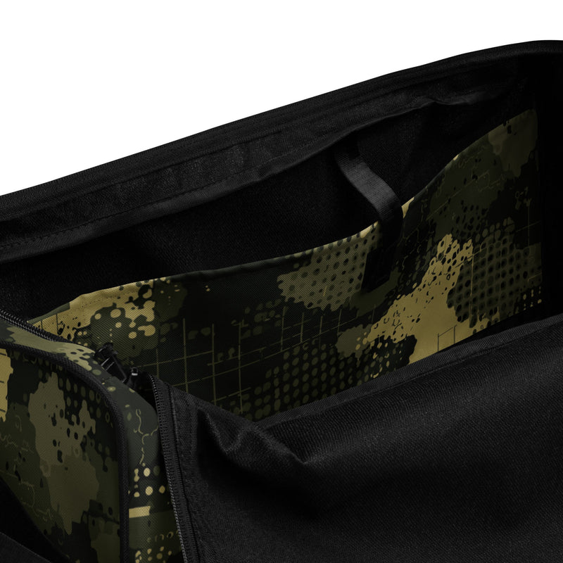 Gridveil Sentinel Olive CAMO Duffle Bag