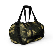 Gridveil Sentinel Olive CAMO Gym Bag