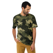 Gridveil Sentinel Olive CAMO Mens T-Shirt - Shirt - Tee