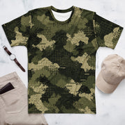 Gridveil Sentinel Olive CAMO Mens T-Shirt - XS - Shirt - Tee
