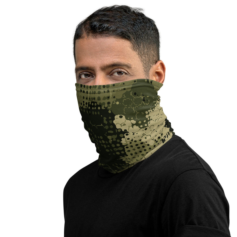 Gridveil Sentinel Olive CAMO Neck Gaiter