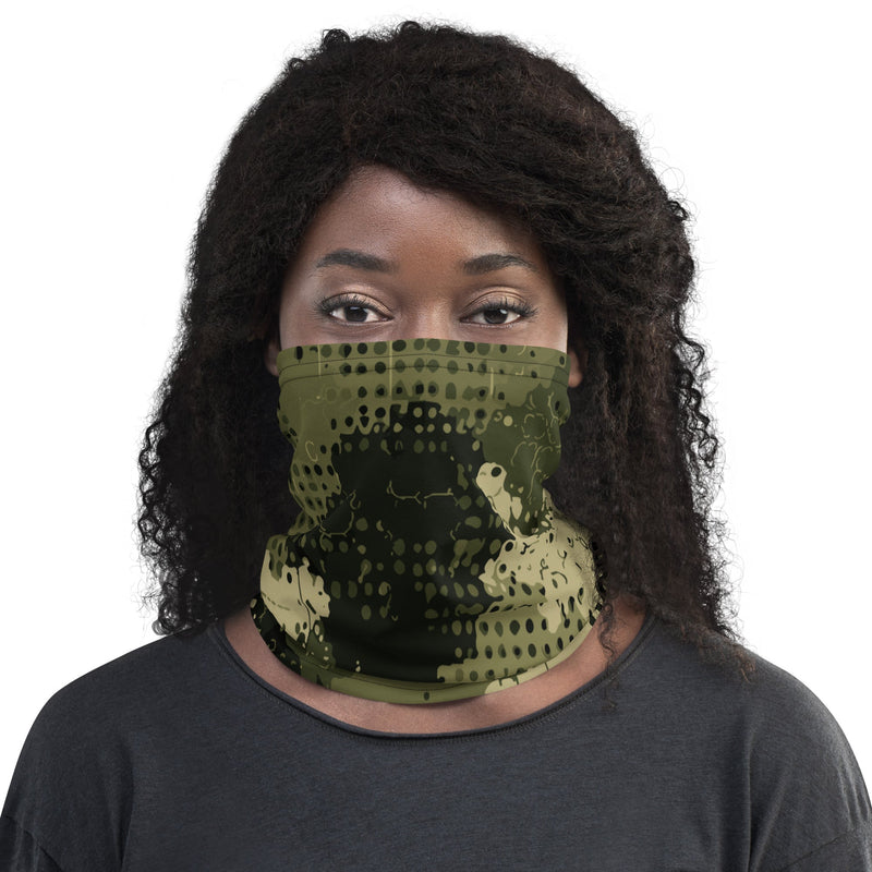 Gridveil Sentinel Olive CAMO Neck Gaiter