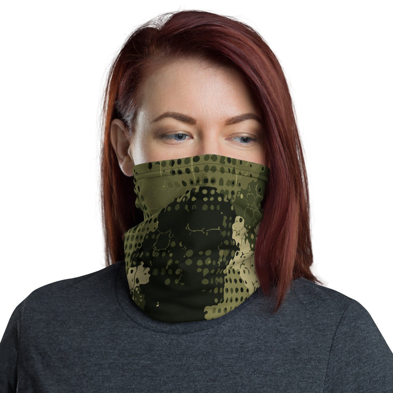 Gridveil Sentinel Olive CAMO Neck Gaiter