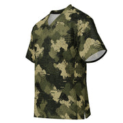 Gridveil Sentinel Olive CAMO Unisex American Football Jersey