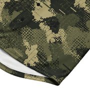 Gridveil Sentinel Olive CAMO Unisex Baseball Jersey