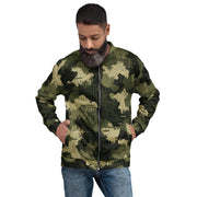 Gridveil Sentinel Olive CAMO Unisex Bomber Jacket