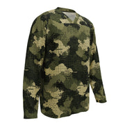 Gridveil Sentinel Olive CAMO Unisex Hockey Fan Jersey