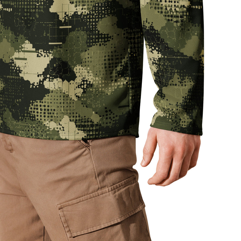 Gridveil Sentinel Olive CAMO Unisex Hockey Fan Jersey