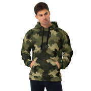 Gridveil Sentinel Olive CAMO Unisex Hoodie - 2XS