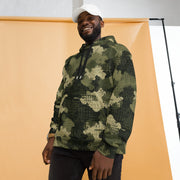Gridveil Sentinel Olive CAMO Unisex Hoodie