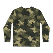 Gridveil Sentinel Olive CAMO Unisex Long-Sleeve Shirt