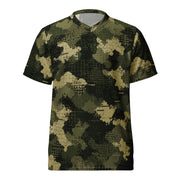 Gridveil Sentinel Olive CAMO Unisex Sports Jersey