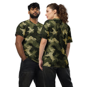 Gridveil Sentinel Olive CAMO Unisex Sports Jersey - 2XS