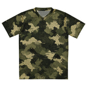Gridveil Sentinel Olive CAMO Unisex Sports Jersey