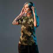 Gridveil Sentinel Olive CAMO Unisex Sports Jersey