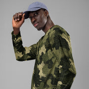 Gridveil Sentinel Olive CAMO Unisex Sweatshirt