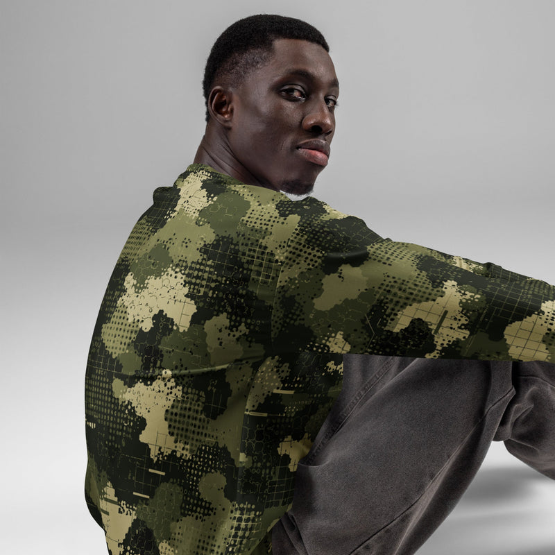 Gridveil Sentinel Olive CAMO Unisex Sweatshirt