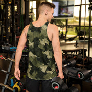 Gridveil Sentinel Olive CAMO Unisex Tank Top - Shirt