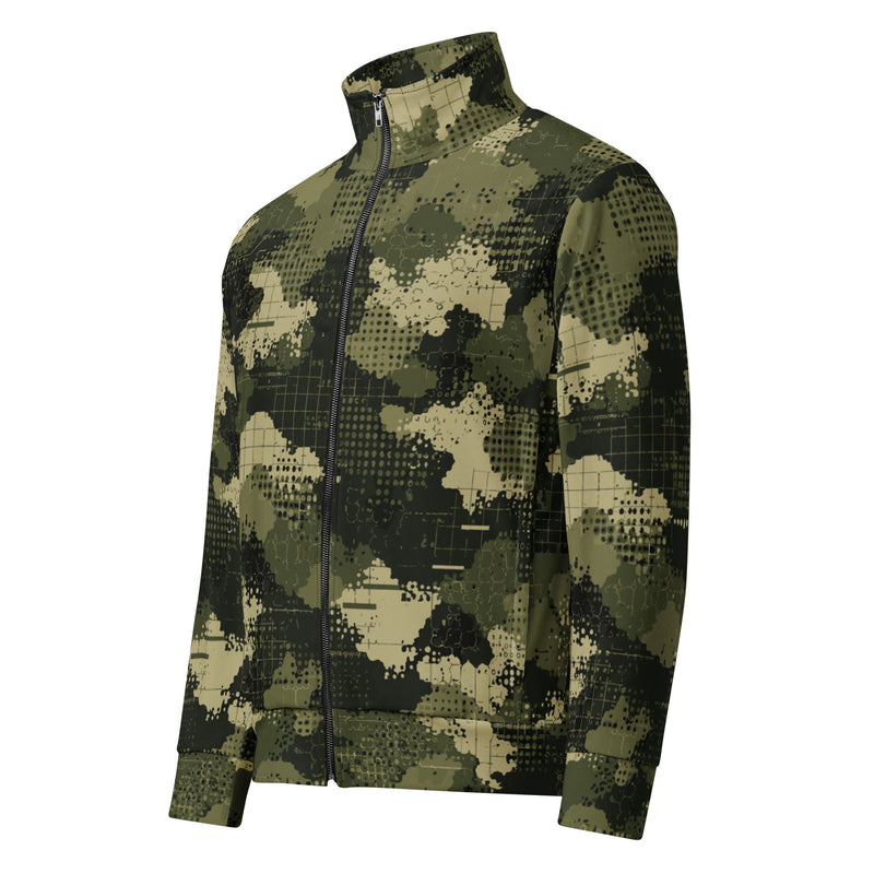 Gridveil Sentinel Olive CAMO Unisex Track Jacket