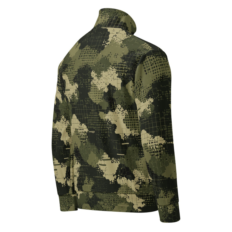 Gridveil Sentinel Olive CAMO Unisex Track Jacket
