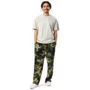 Gridveil Sentinel Olive CAMO Unisex Wide-Leg Joggers