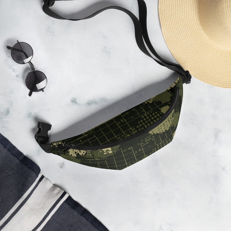 Gridveil Sentinel Olive CAMO Waist Pack - Bag
