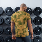 Gridveil Terrain CAMO Mens Athletic T-Shirt - Shirt