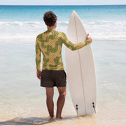 Gridveil Terrain CAMO Mens Long-Sleeve Rash Guard - LS