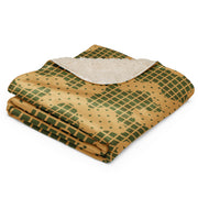 Gridveil Terrain CAMO Sherpa Blanket