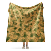 Gridveil Terrain CAMO Sherpa Blanket - 60″×80″